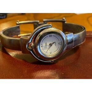 Women's Vivani Watch, Gun Metal Tone Bangle Bracelet